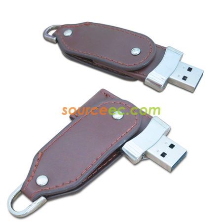 禮品訂造皮製USB手指紀念品