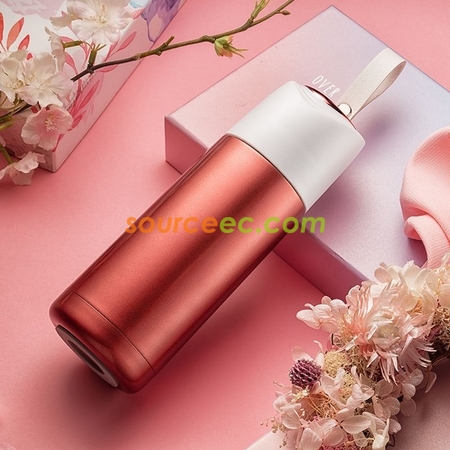 禮品訂造370ML 便攜不銹鋼保溫杯紀念品