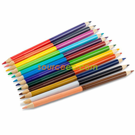彩色雙頭雙色鉛筆