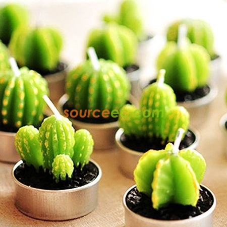 禮品訂造盆栽植物蠟燭紀念品