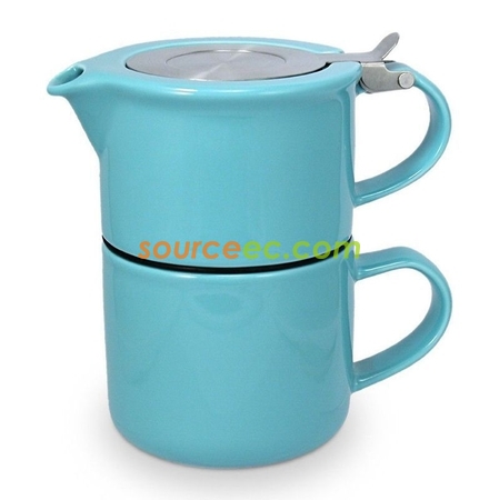 禮品訂造子母陶瓷茶壺紀念品