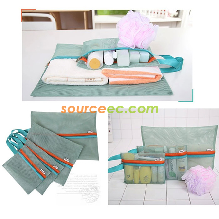 禮品訂造網格收納袋紀念品