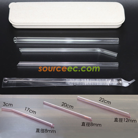 禮品訂造尖頭玻璃吸管紀念品