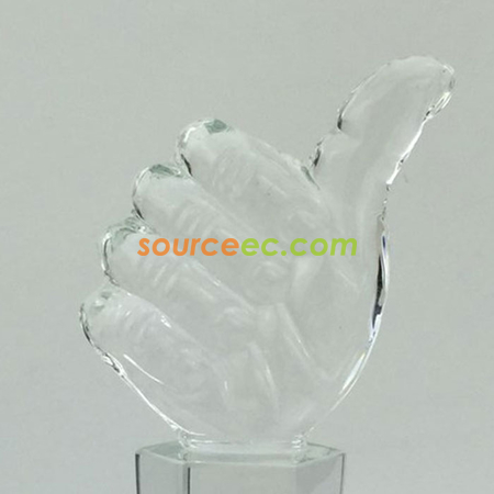 禮品訂造拇指獎杯紀念品