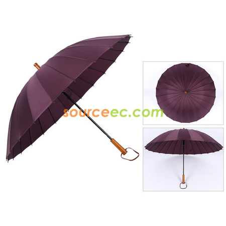 禮品訂造24骨直桿雨傘紀念品