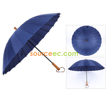 禮品訂造24骨直桿雨傘紀念品