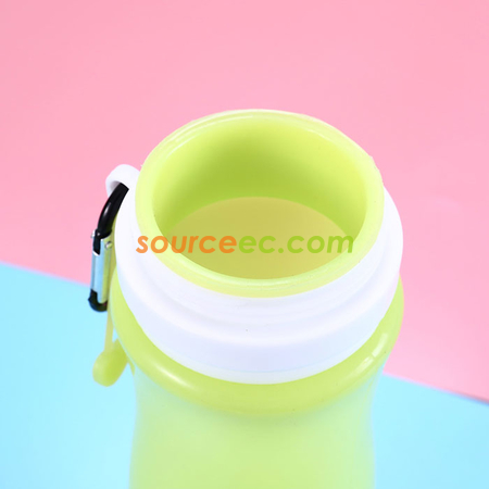 禮品訂造矽膠折疊便攜水杯紀念品
