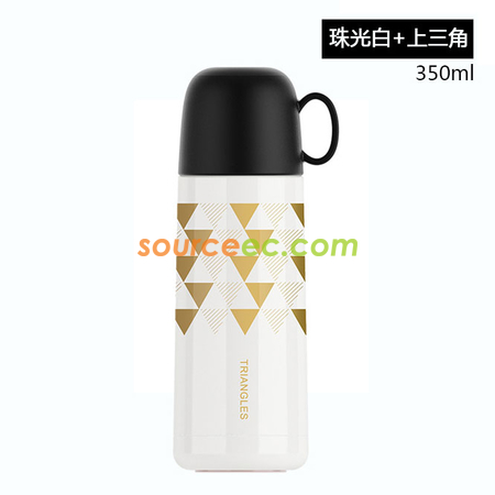 禮品訂造350ML 三角保溫杯紀念品