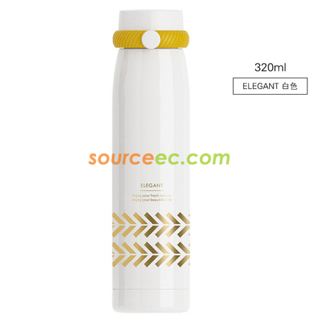 禮品訂造320ML 創意手提不銹鋼保溫杯紀念品
