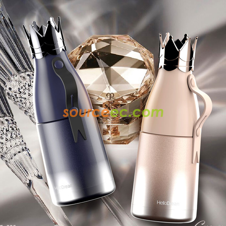 禮品訂造350ML 皇冠保溫杯紀念品