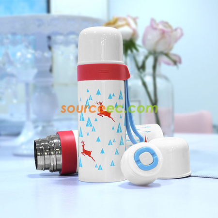禮品訂造350ML 鹿仔不鏽鋼保溫杯紀念品