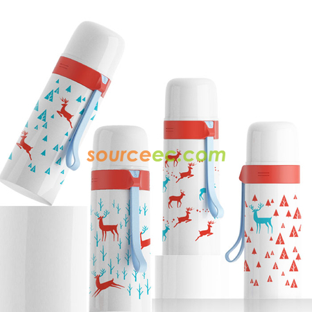 禮品訂造350ML 鹿仔不鏽鋼保溫杯紀念品
