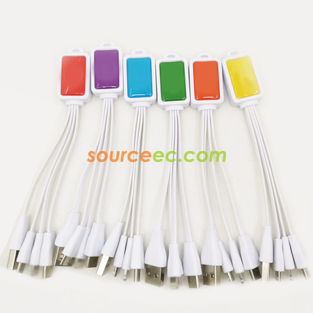 禮品訂造四合一充電線紀念品