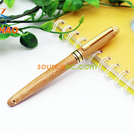 禮品訂造竹木鋼筆鴨嘴平行尖美術鋼筆環保鋼筆紀念品