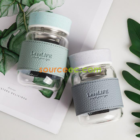 禮品訂造360ML 防燙玻璃杯紀念品