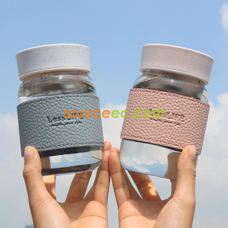 禮品訂造360ML 防燙玻璃杯紀念品