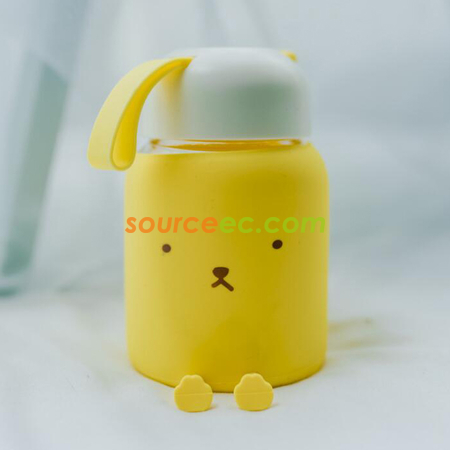 禮品訂造矽膠玻璃水杯紀念品