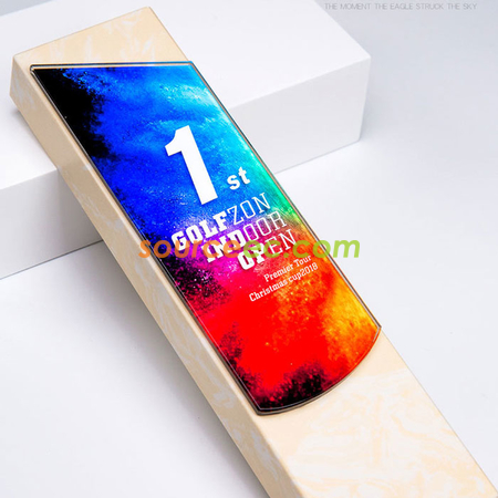 禮品訂造大理石水晶獎杯紀念品
