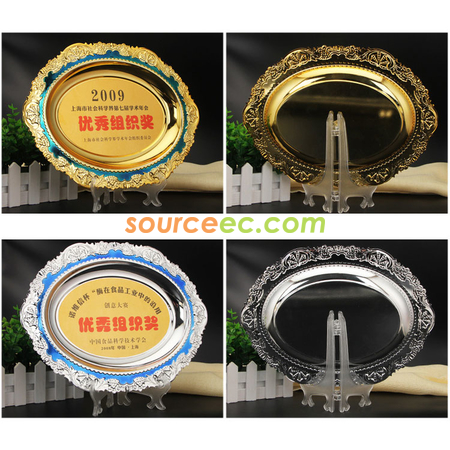 禮品訂造彩色銀碟紀念品
