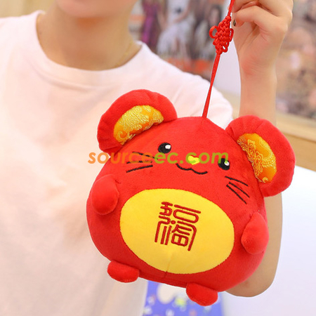 禮品訂造老鼠毛絨玩偶紀念品