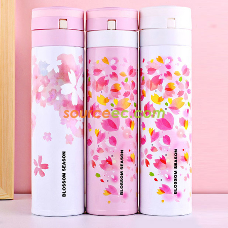 禮品訂造450ML 彈跳直身保溫杯紀念品