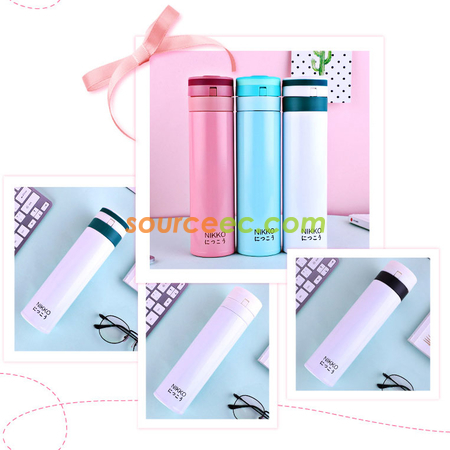 禮品訂造450ML 彈跳直身保溫杯紀念品