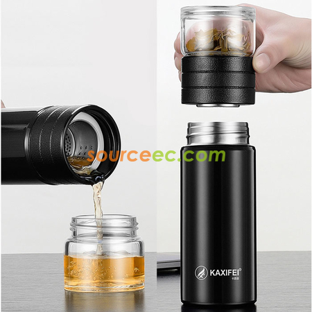 禮品訂造450ML 不銹鋼廣告杯男女茶杯功夫杯泡茶師茶人杯水杯紀念品