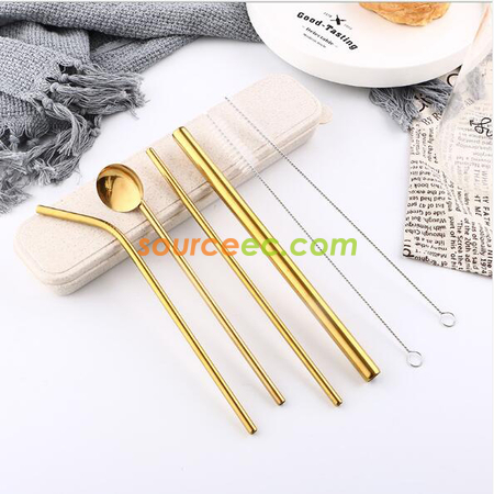 禮品訂造不銹鋼吸管套裝紀念品