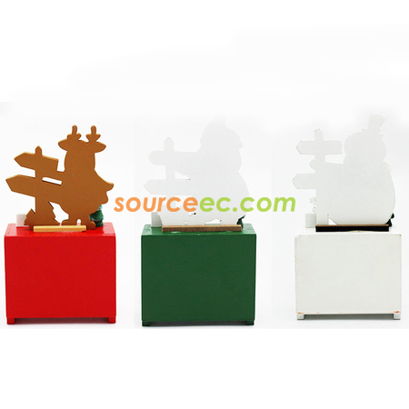 禮品訂造聖誕節裝飾品創意禮品手工木質日曆紀念品