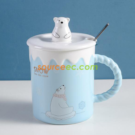 禮品訂造聖誕陶瓷杯紀念品
