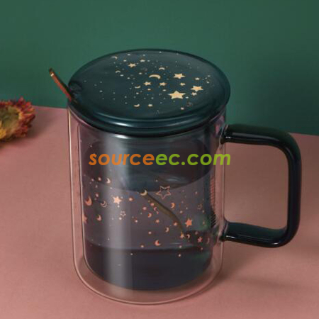 禮品訂造星空玻璃杯紀念品