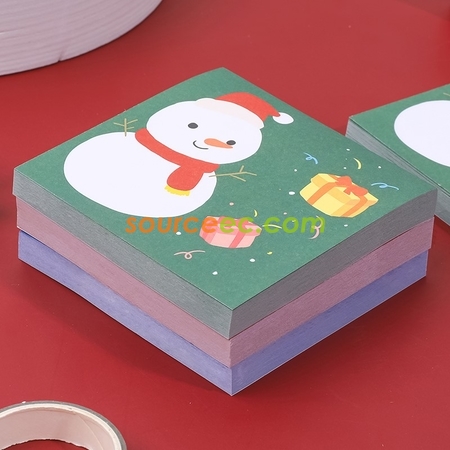 禮品訂造聖誕可愛便利貼紀念品