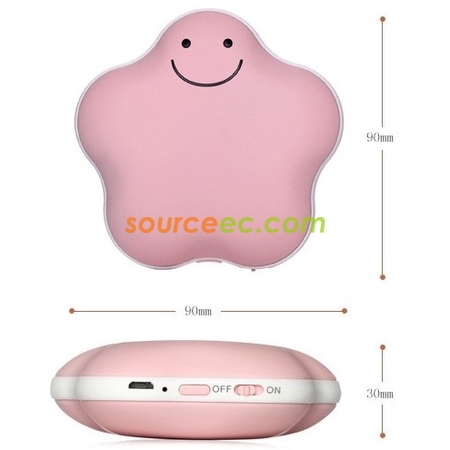 禮品訂造幸運星暖手寶移動電源紀念品