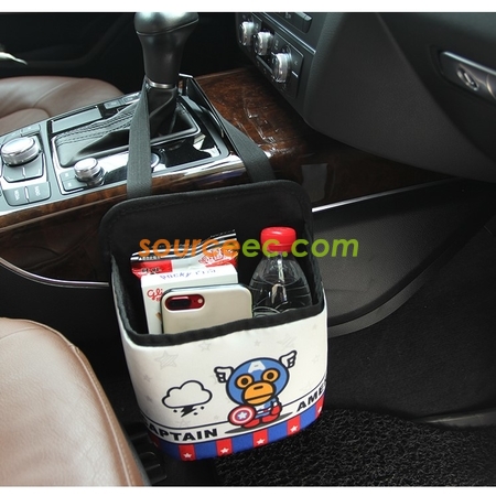 禮品訂造迷你小掛式車載收納桶紀念品