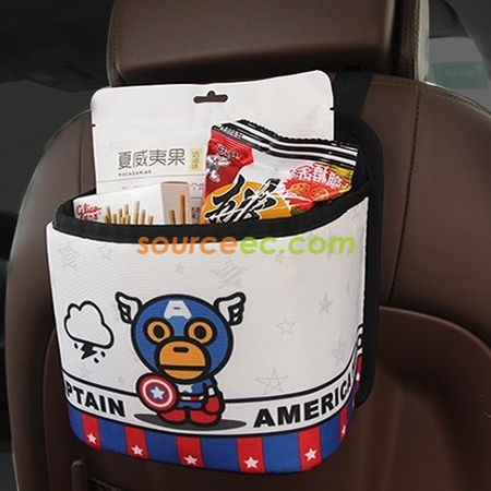 禮品訂造迷你小掛式車載收納桶紀念品