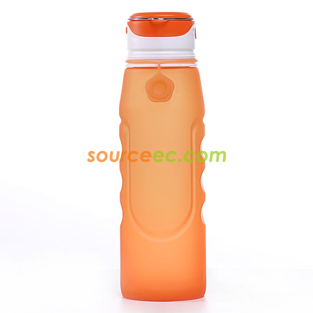 禮品訂造LED矽膠折疊水樽1000ML紀念品