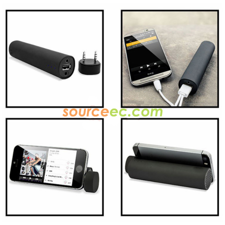 禮品訂造帶線電筒移動電源紀念品