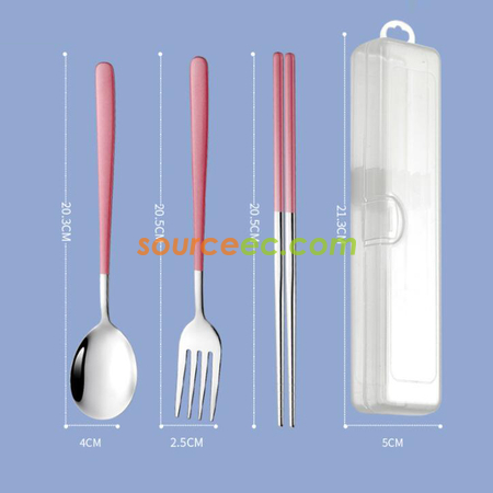 禮品訂造不銹鋼餐具套裝紀念品