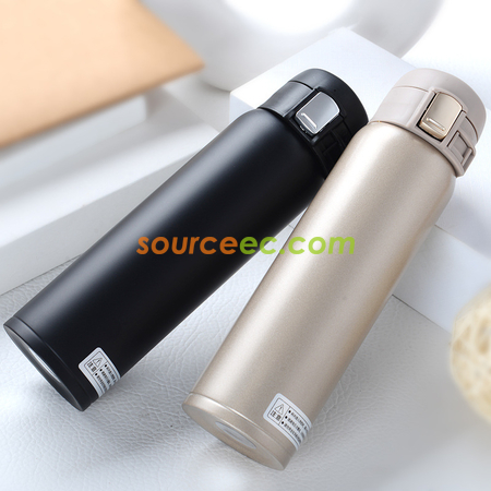 禮品訂造炫彩彈跳保溫杯450ML紀念品