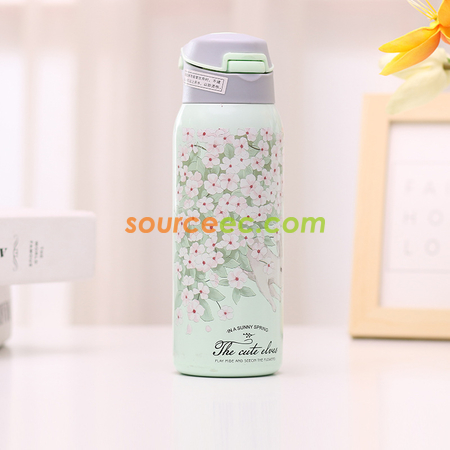 禮品訂造花海不銹鋼水杯紀念品