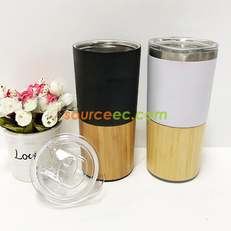 禮品訂造不銹鋼竹保溫杯紀念品