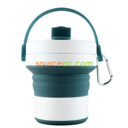 禮品訂造450ML 折疊矽膠咖啡杯紀念品