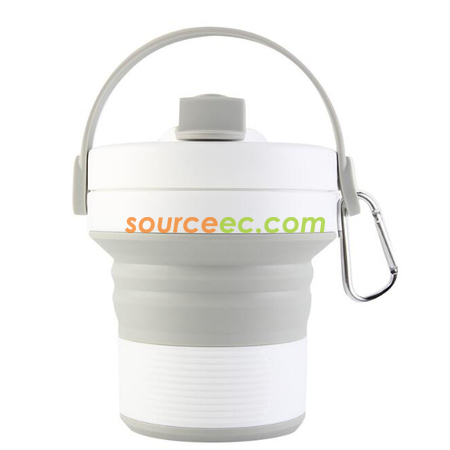 禮品訂造450ML 折疊矽膠咖啡杯紀念品