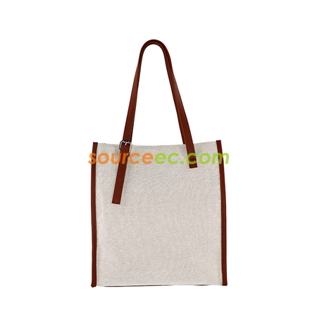 禮品訂造單肩PU帆布袋紀念品