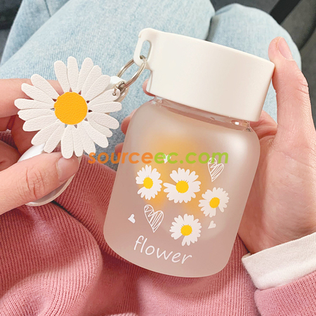 禮品訂造小雛菊玻璃杯紀念品