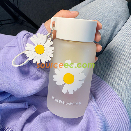 禮品訂造小雛菊玻璃杯紀念品