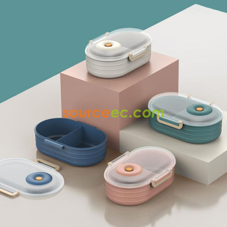 禮品訂造Solid Color 1000ml Large Capacity Lunch box紀念品