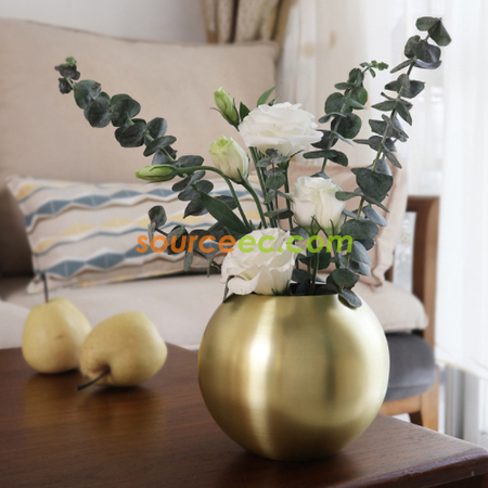 禮品訂造創意金屬花瓶紀念品