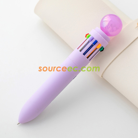 禮品訂造馬卡龍十二色廣告筆紀念品