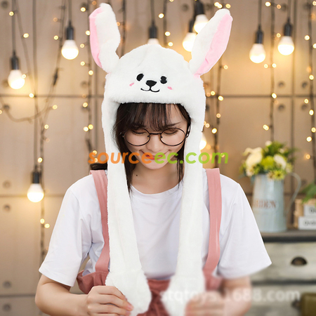 禮品訂造抖音tip top同款氣囊兔耳朵帽子紀念品